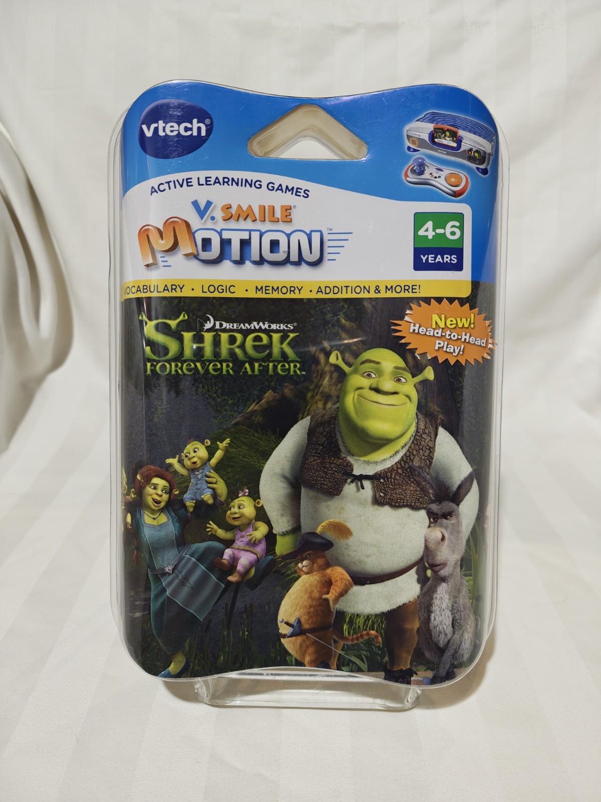 VTECH V.Smile Motion Shrek Forever After game Brand New Sealed