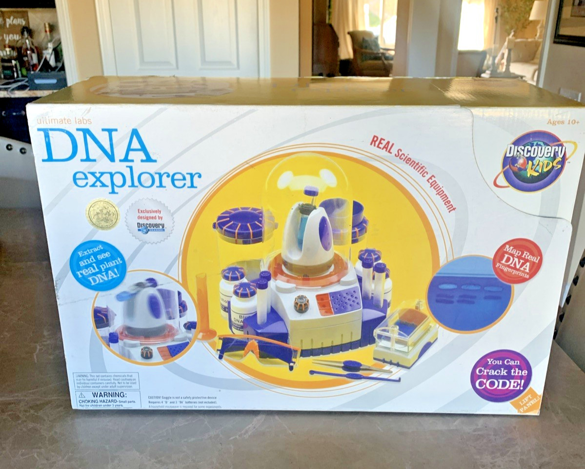 Discovery Kids Ultimate Labs DNA Explorer Science STEM Kit Age 10+ Open Box READ