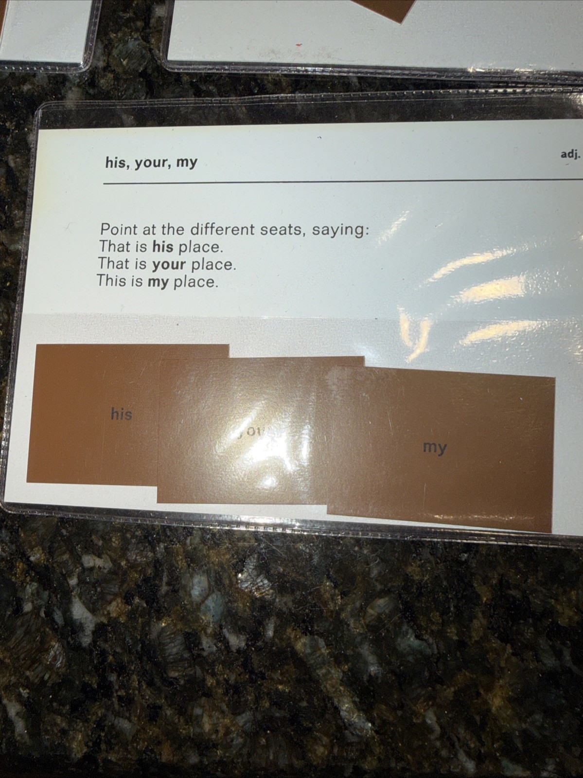 Montessori Command Cards Adjectives Superlatives Grammar, Homeschool Sentences
