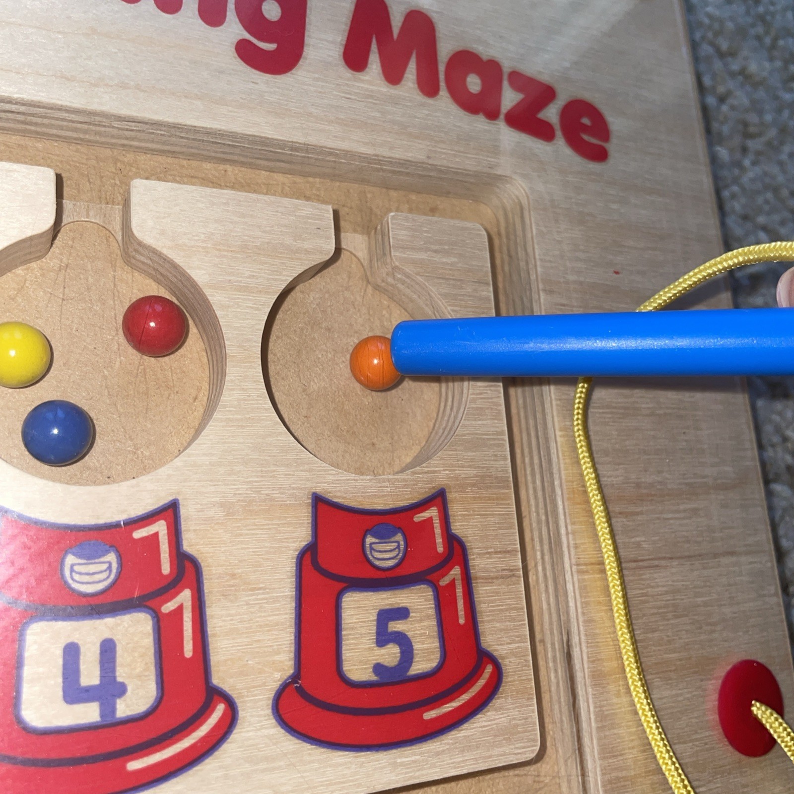 LAKESHORE LEARNING Magnetic Counting Maze Gumball Machine Kindergarten Classroom