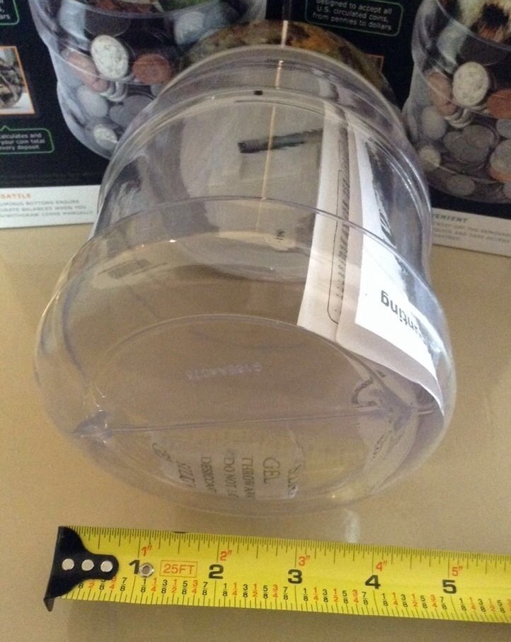 Digital Counting Money Jar By shift Leaves and Branches style BRAND NEW