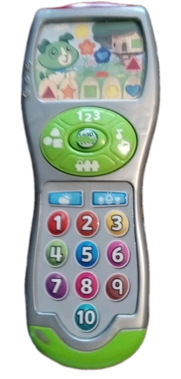Leap Frog Scout’s Learning Lights Shapes Sound Remote Interactive Teaching Toy