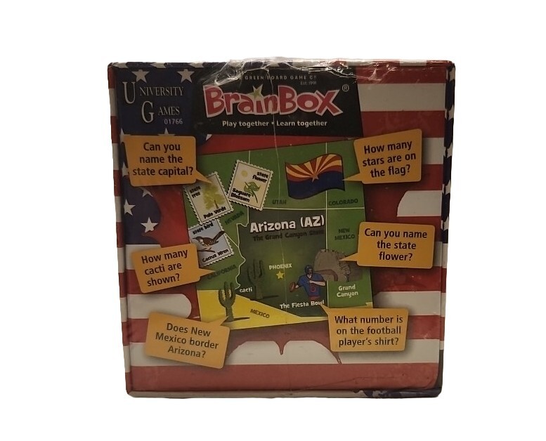 BRAIN BOX The USA 10 Minute Brain Challenge 2012 New Sealed University Games