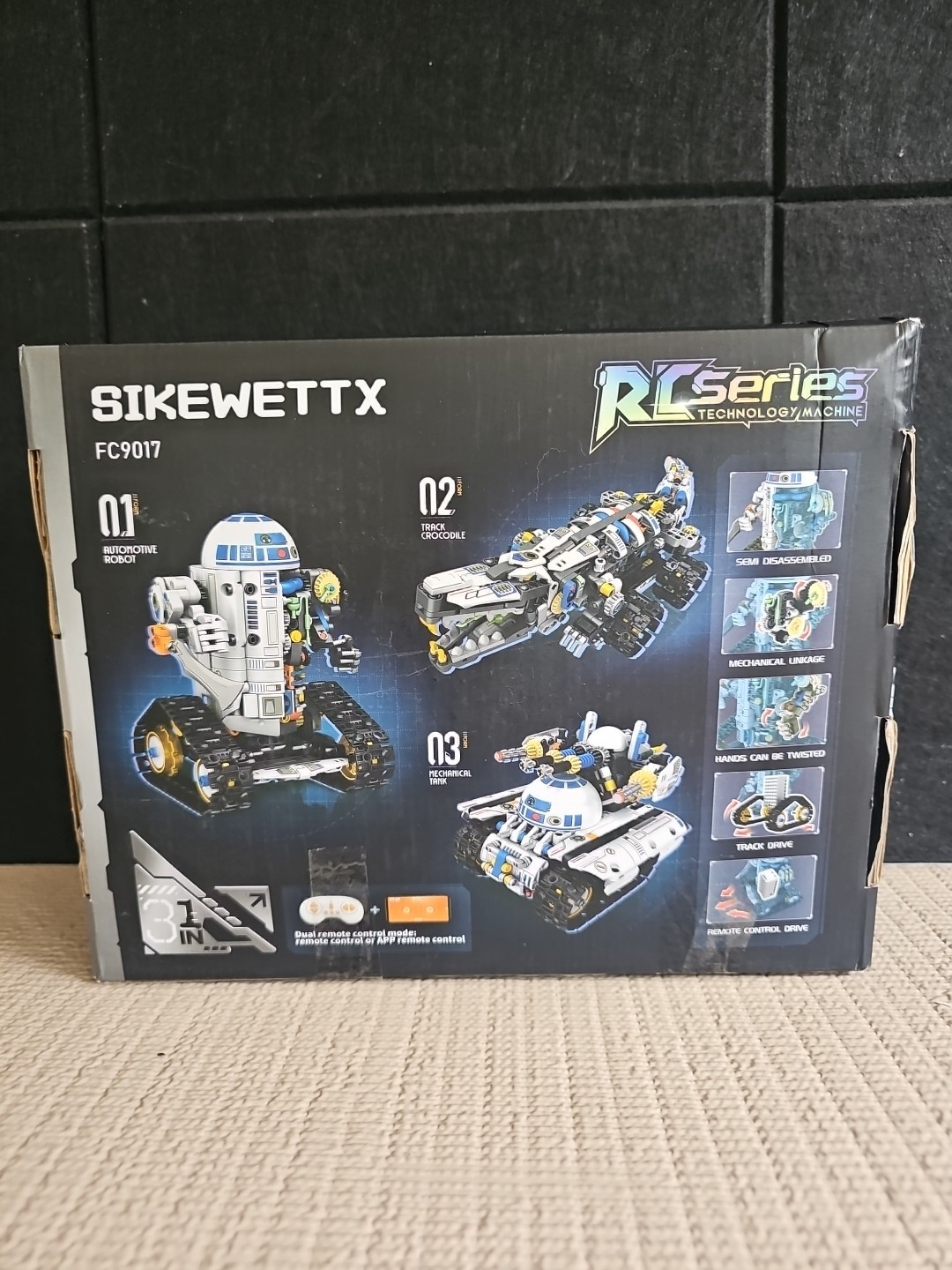 3-in-1 Educational STEM Robotics Kit with APP/Remote Control – 776 PCS