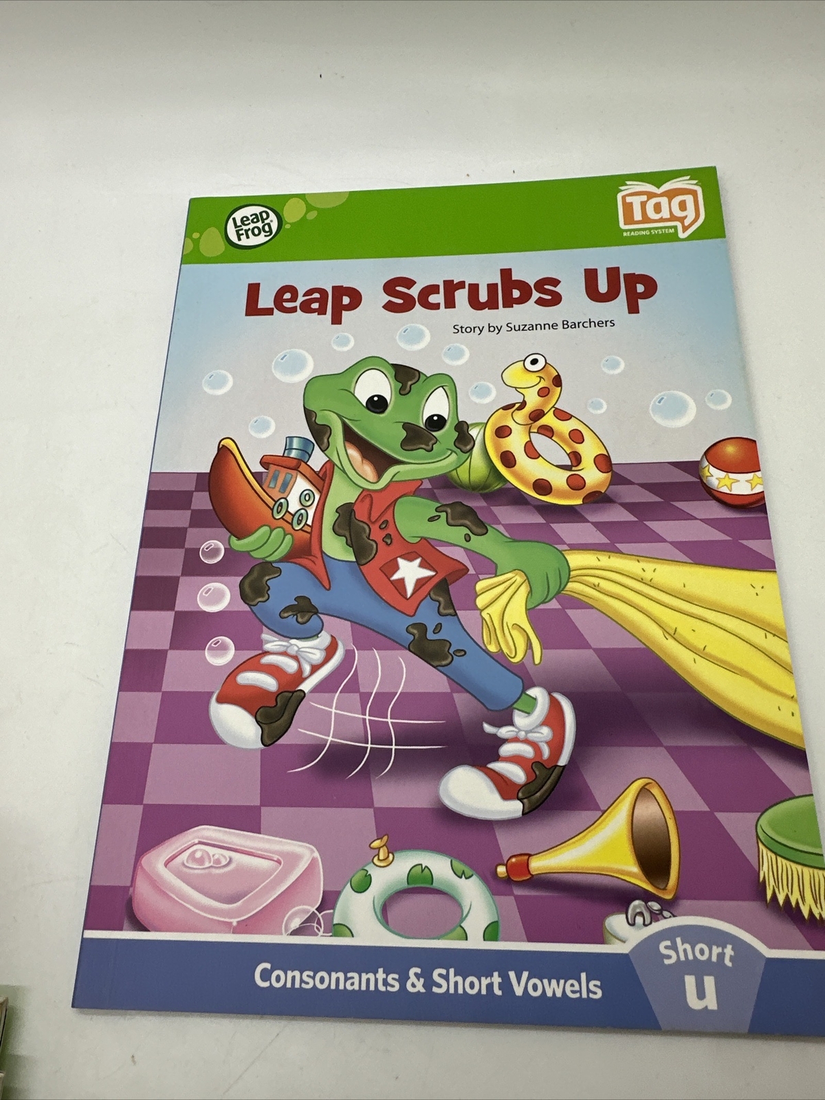 6 LeapFrog Learn to Read Long Short Vowels Constants Leap Reader Books TAG
