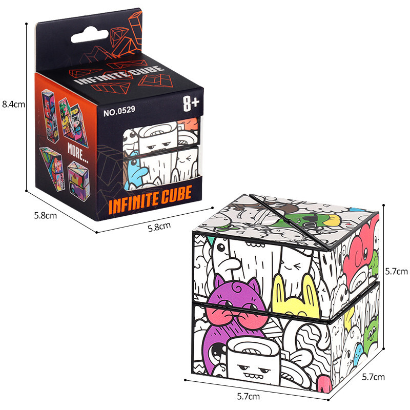 Perfect Stocking Stuffer-Fidgebo Shape Shifting Cube Toy