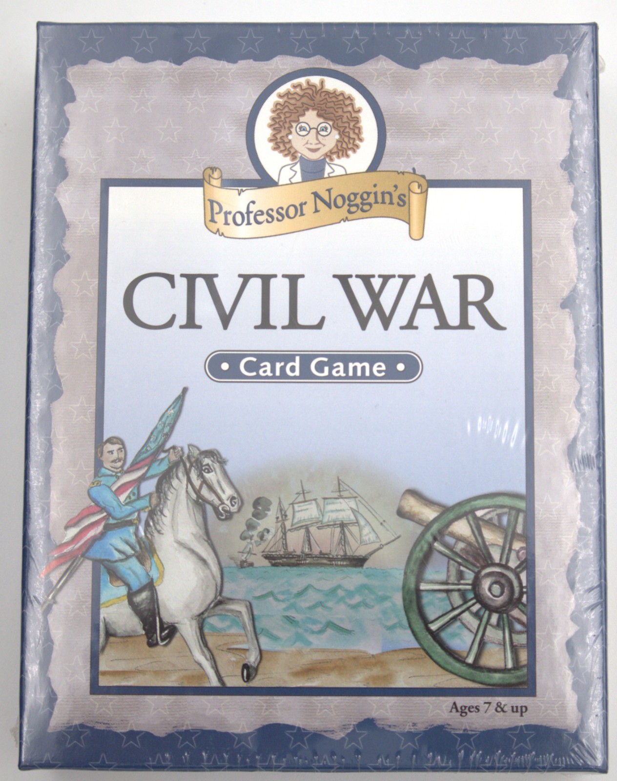 Professor Noggin’s American Revolution & Civil War Card Games Set Sealed