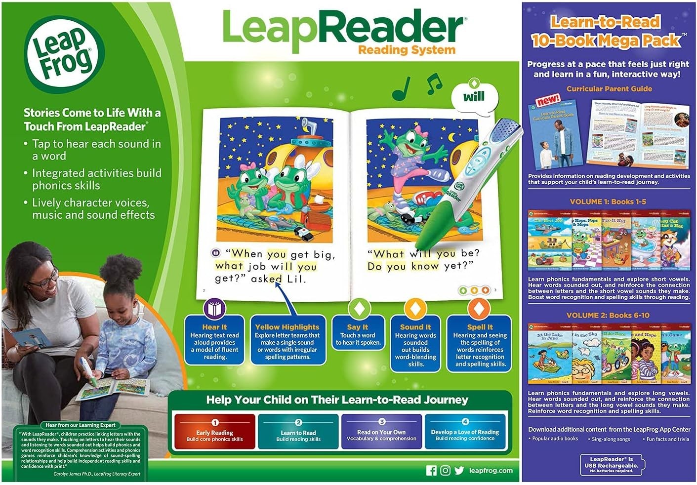 LeapReader Ultimate Learn-to-Read System Bundle