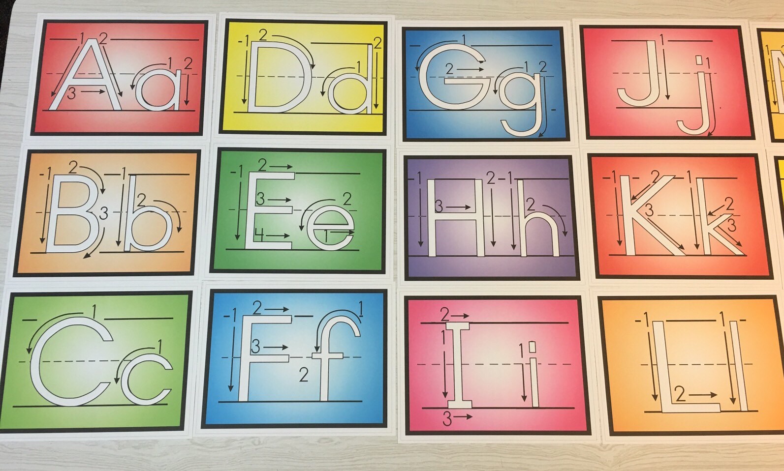 26 Full Color Handwriting – Busy Binder Inserts – 8.5 x 11 Cardstock