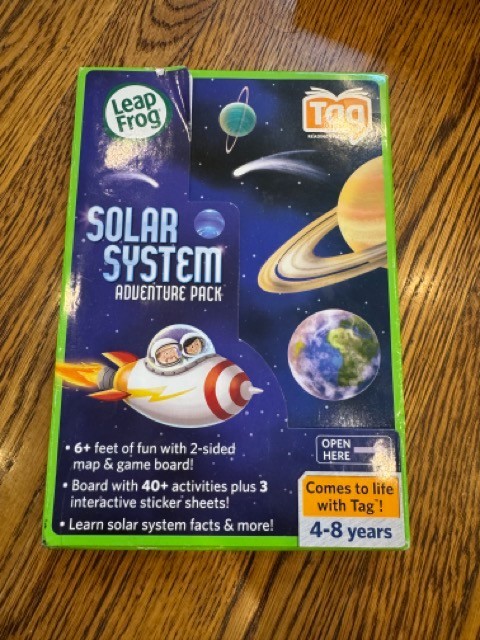 Leap Frog Tag Solar System Adventure Pack Explore Space Ages 4-8 New