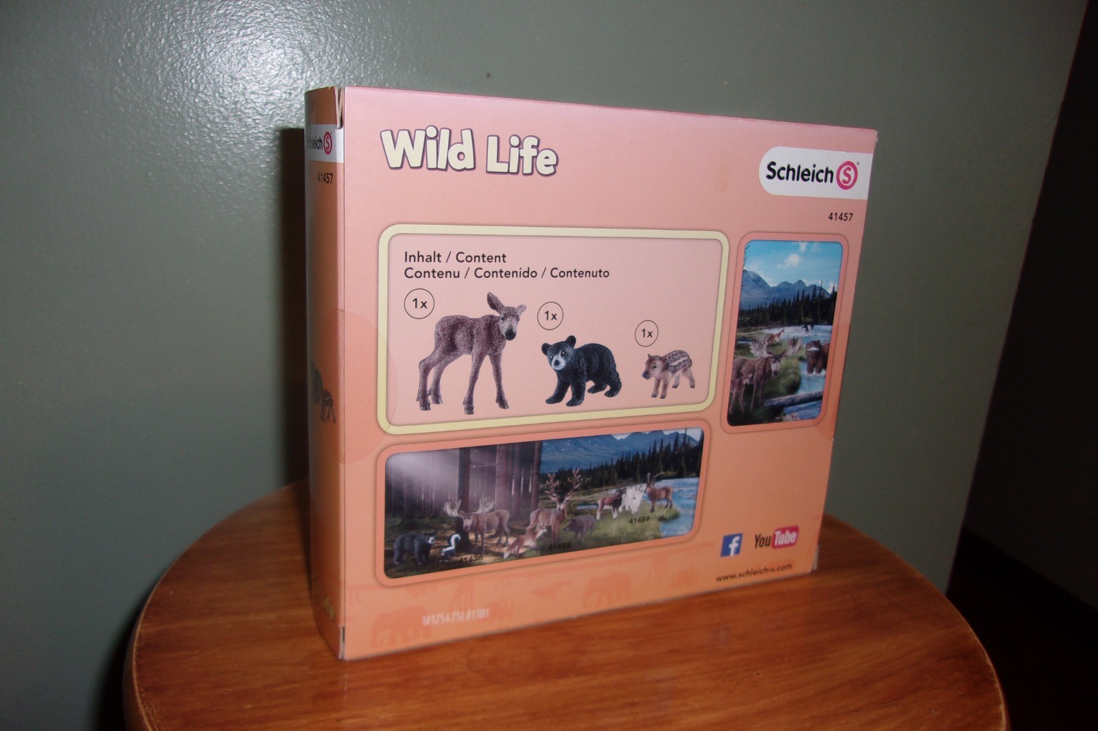 Schleich 41457 Box Set Forest “Babies” Elk Bear wild boar Pig NIB sealed