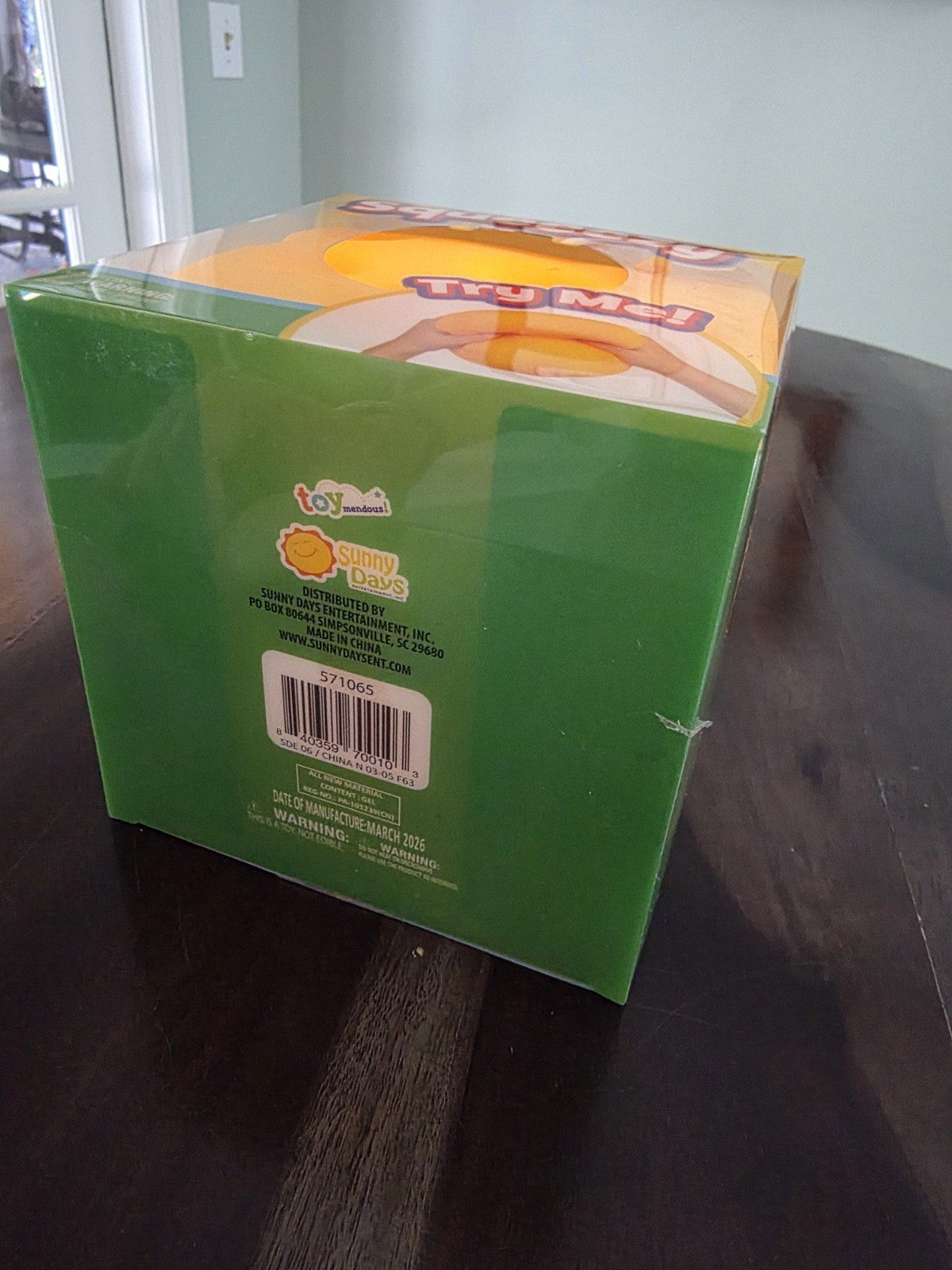 TikTok Viral Sunny Days Toymendous Squeeezy Jumbo Squishy CHEESE Sensory Toys