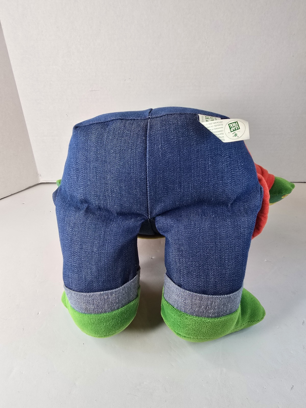 RARE 2001-03 READ & SING LITTLE LEAP INTERACTIVE PLUSH ABC LEARNING TOY 18″ TALL