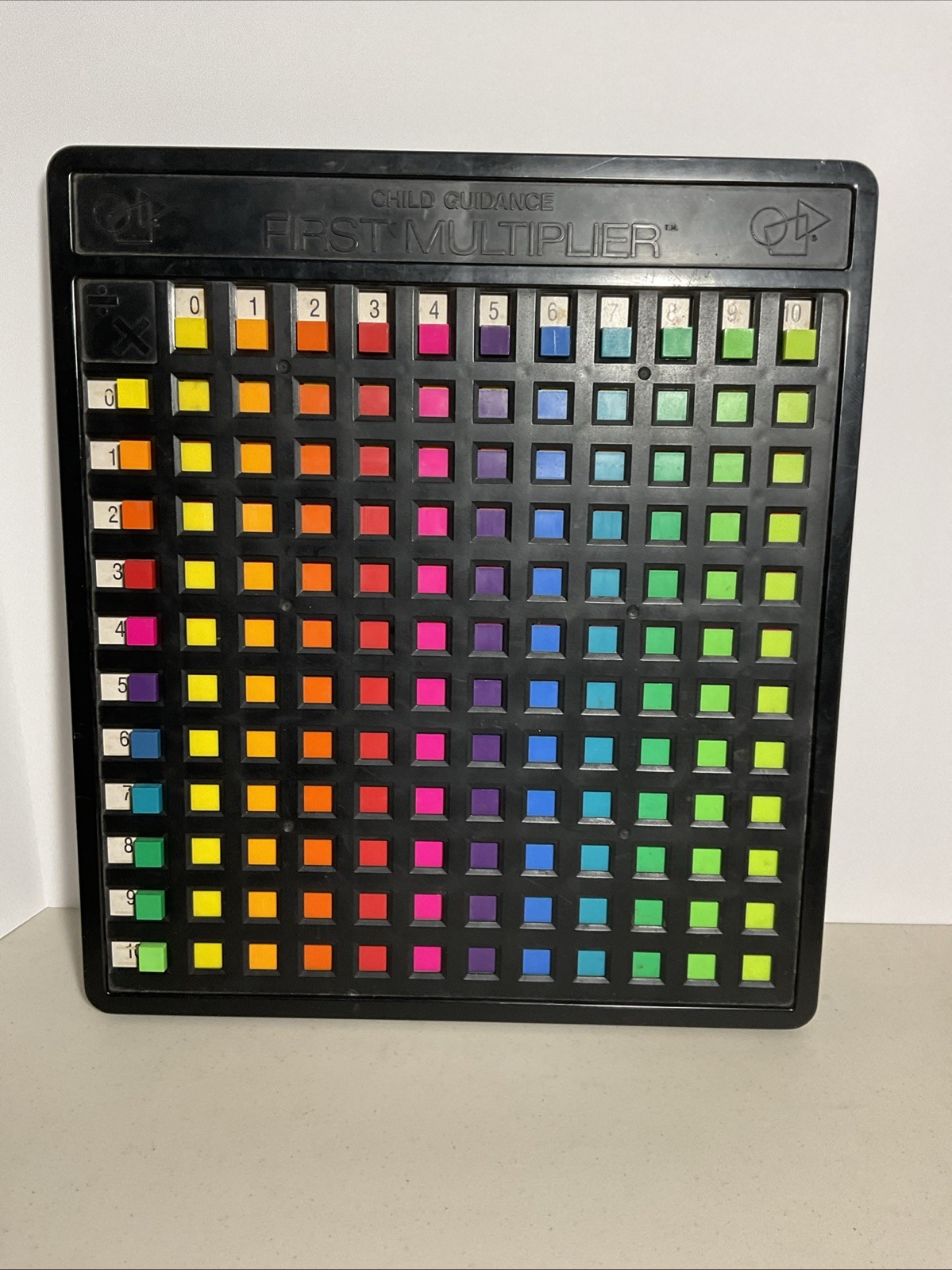VTG 1979 Gabriel Child Guidance First Multiplier Mathematics Learning Device