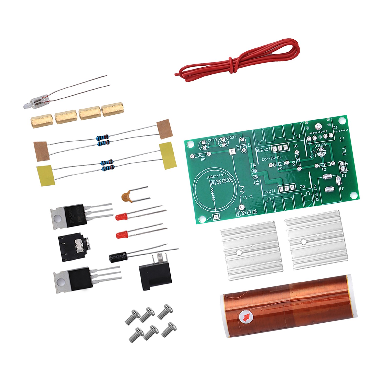 Coil Module Plasma Speaker Unassembled Mini Electronic Kit Tool 15W DC New