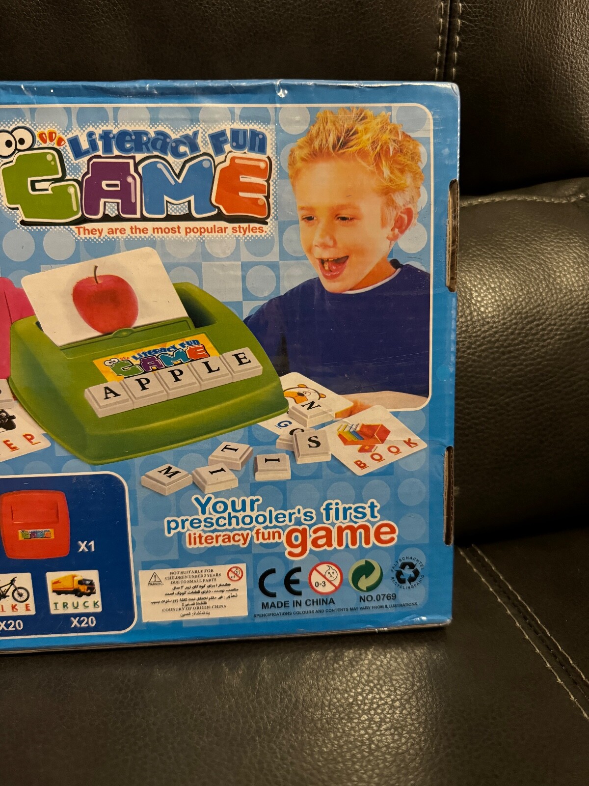 BRAND NEW LITERACY RED FUN GAME PRESCHOOL EDUCATIONAL 3+ 1 PLAYER LEARNING GAME