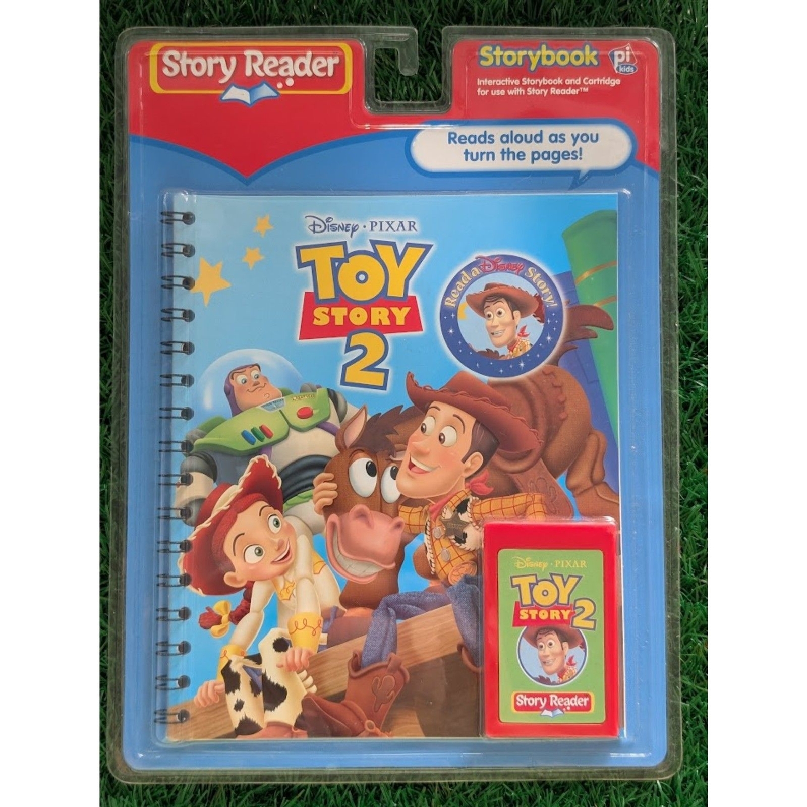 Children’s Red Story Reader System Bundle w/ 17 Books & Cartridges