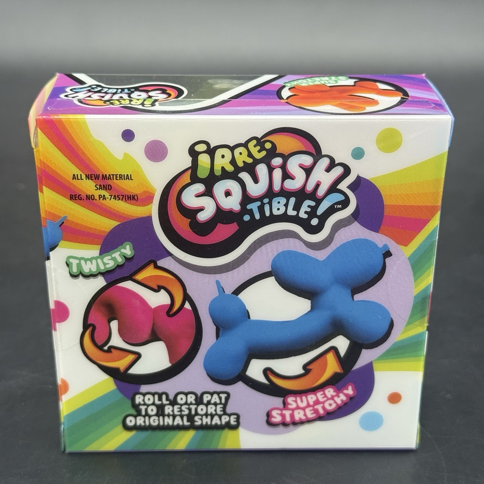 Irre-Squish-tible! Crunchy Glow in the Dark Balloon Dog Squishy Stretchy B’loon