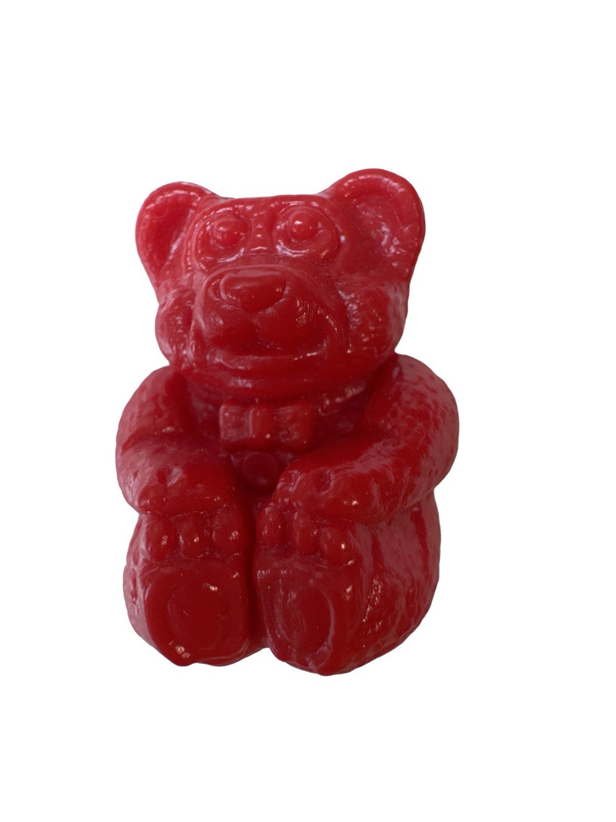 Vintage Teddy Bear Counters Red Plastic Math Manipulatives Bingo Lot 7