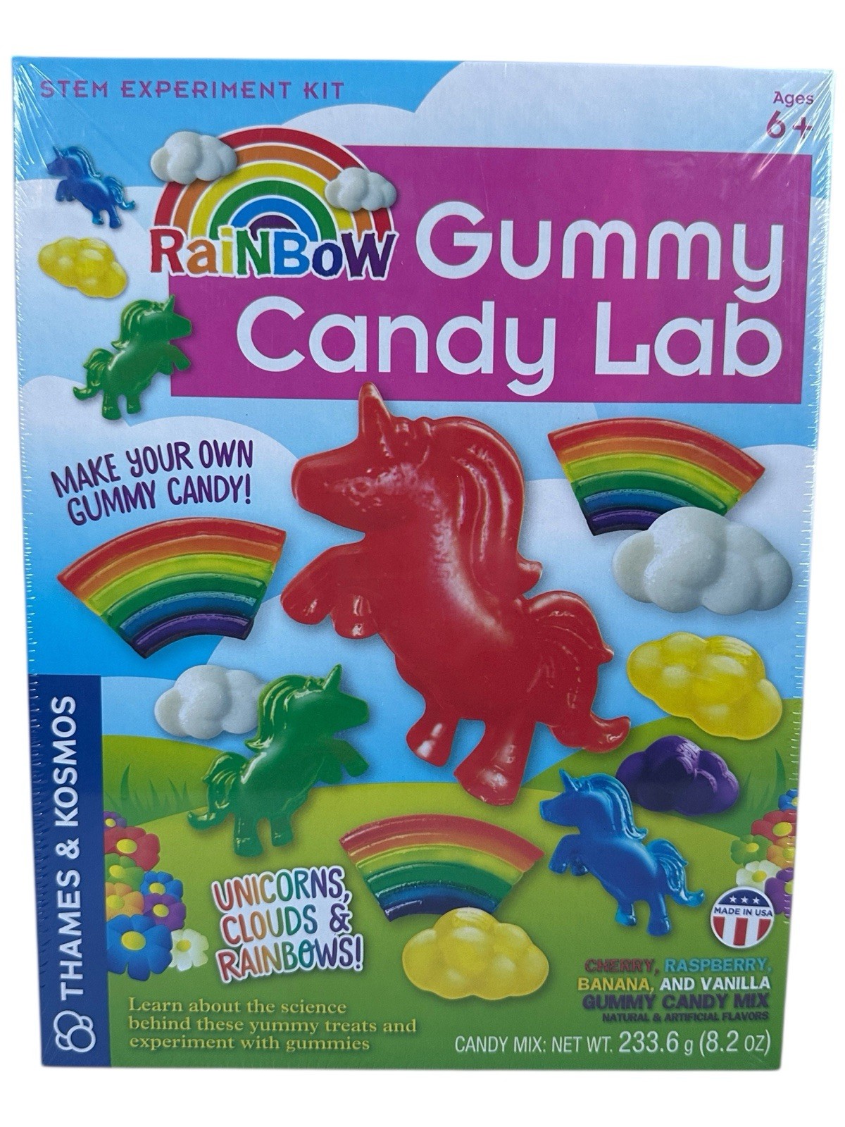 Thames Kosmos Science Kit New Kids Rainbow Gummy Candy Lab STEM Educational Toy