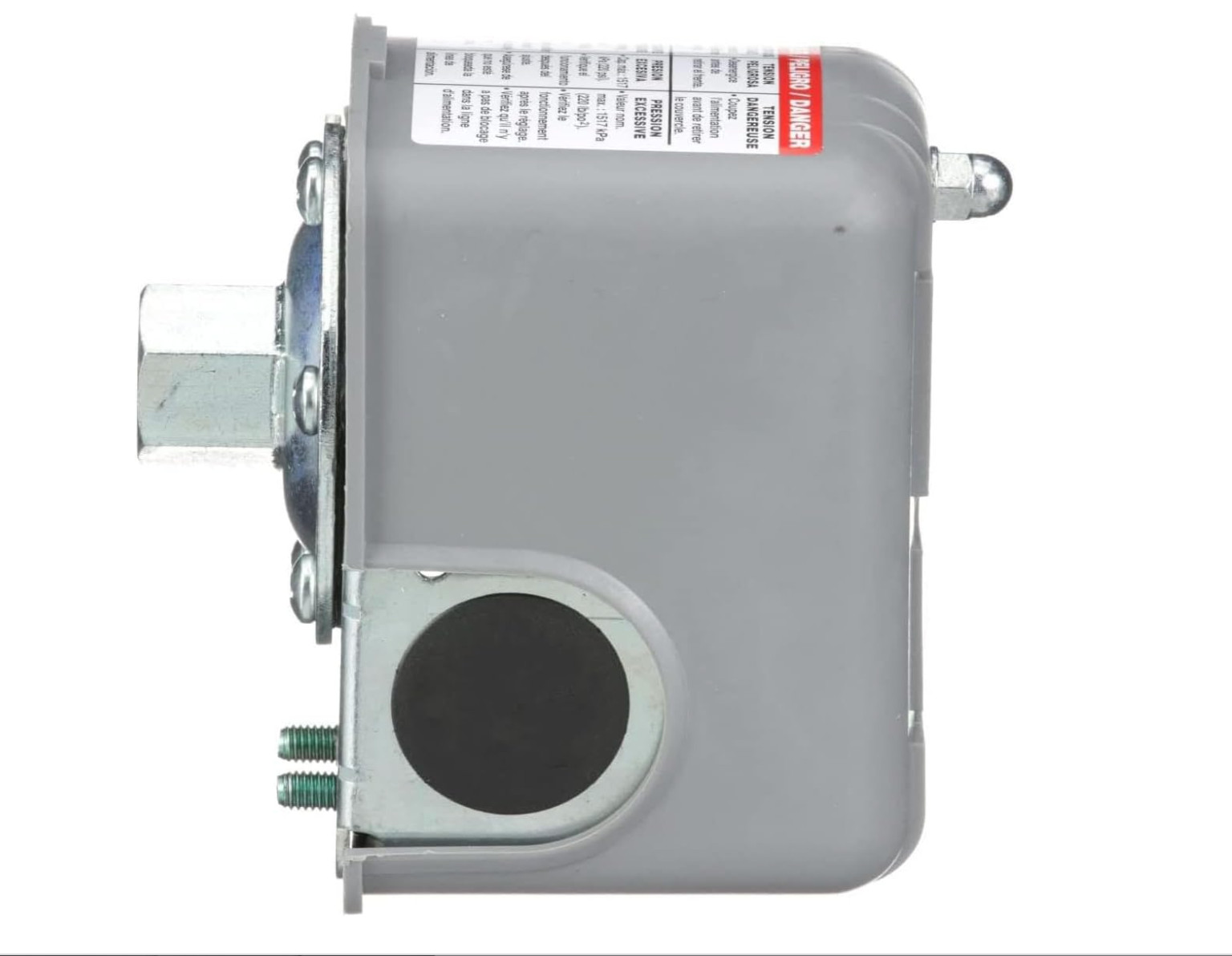 Telemecanique Pumptrol FSG2J24CP 40-60 PSI Water Pump Pressure Switch Grey
