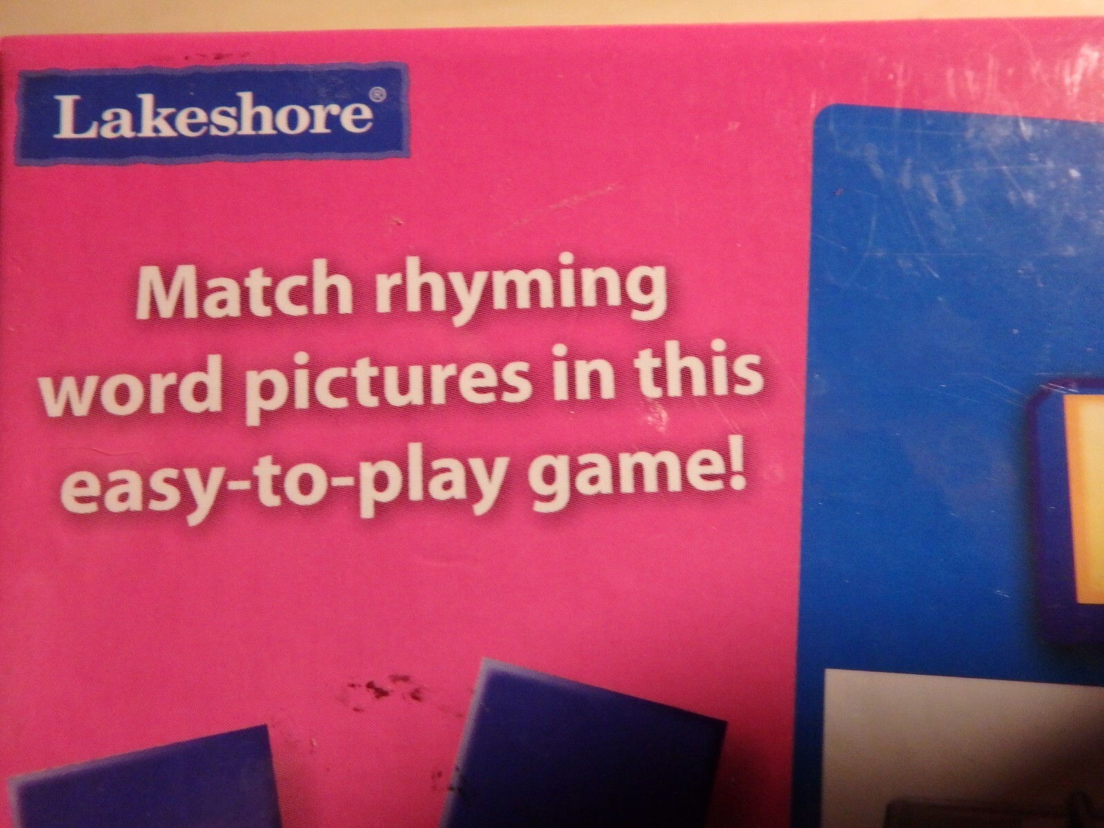 Lakeshore Rhyming Bingo Game, Rhyming Words, Ages 4 and Up, JJ313