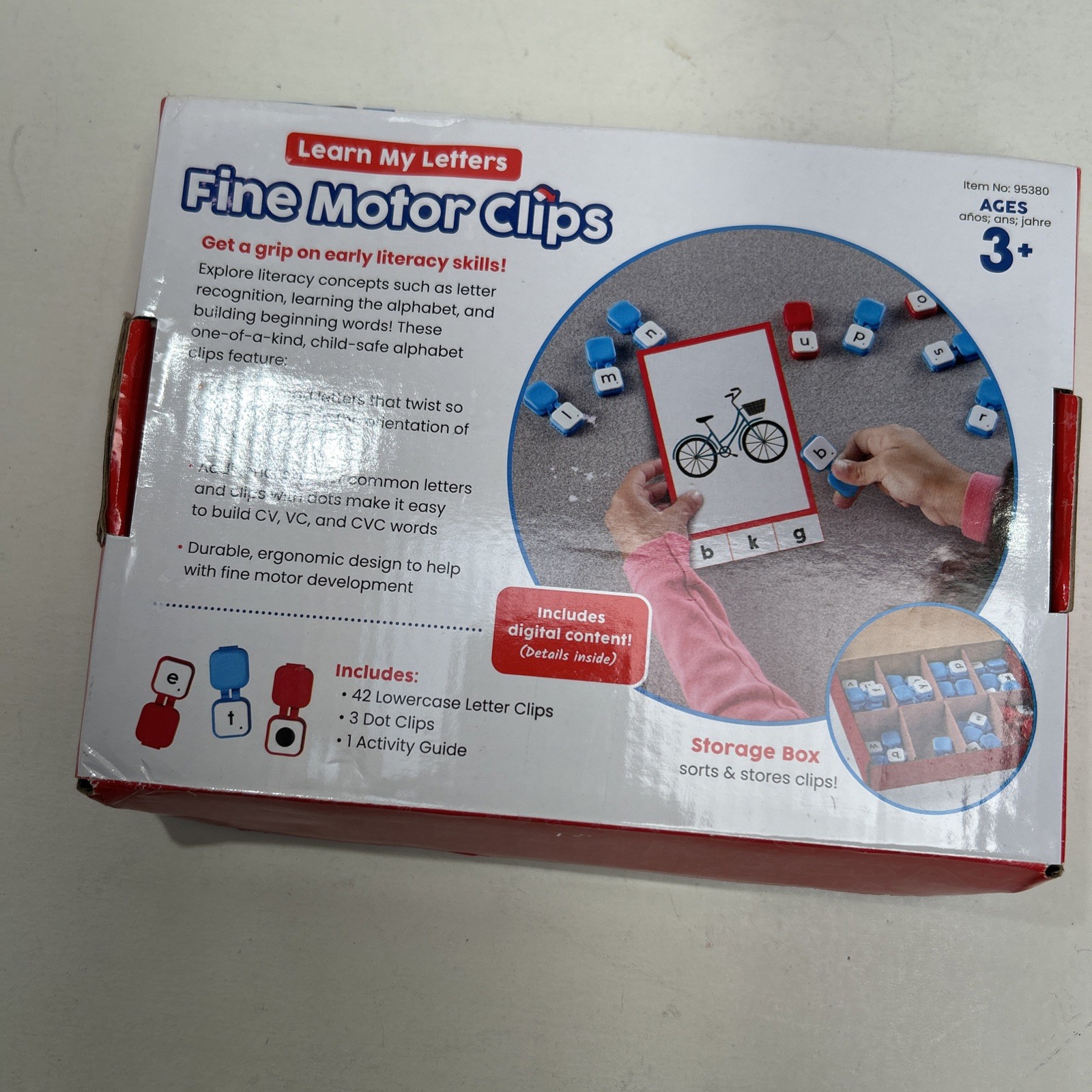 Hand 2 Mind Fine Motor Clips Ages 3+