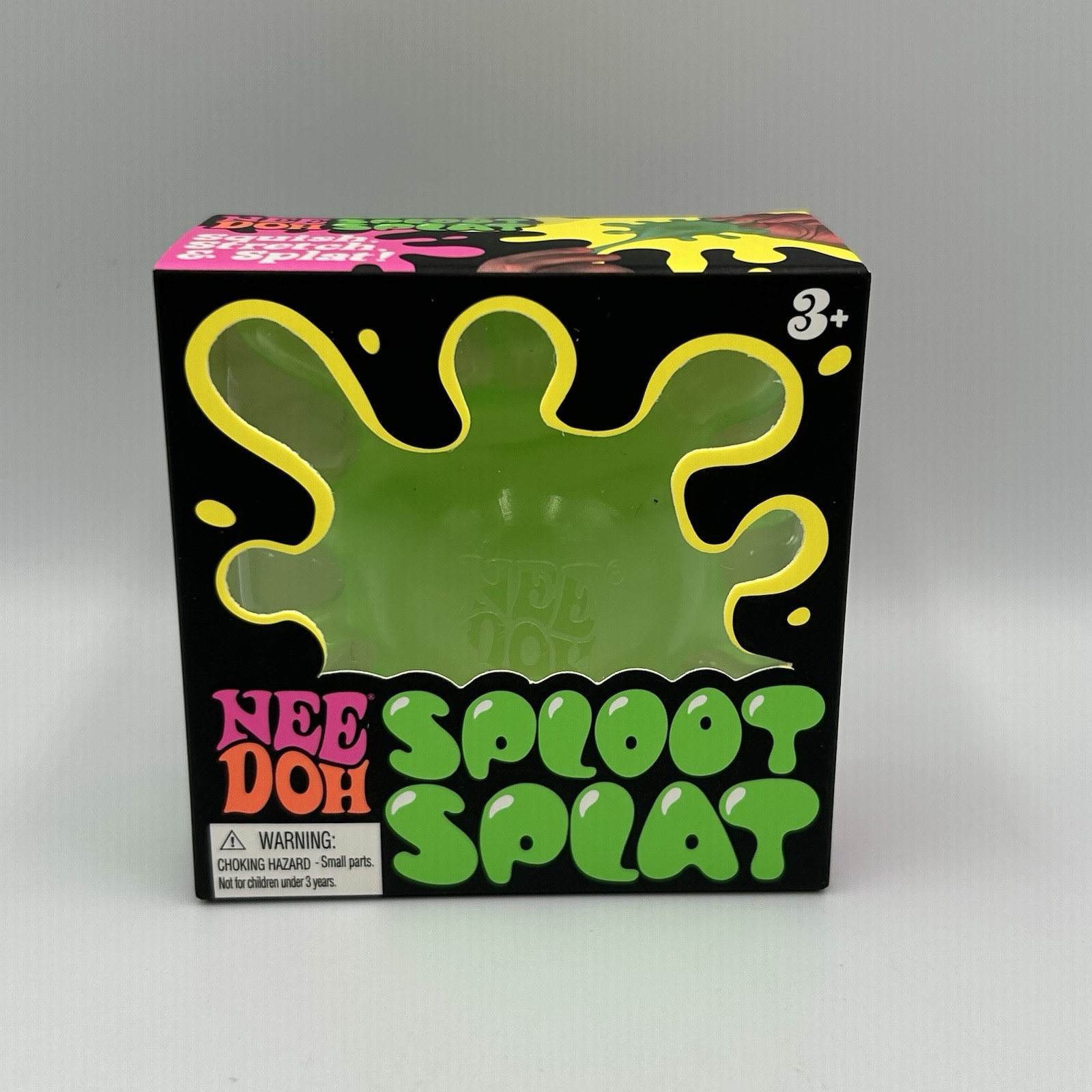 Schylling Nee Doh Sploot Splat Green Squeeze Toy 2024 Ages 3-7 4-7 Years New