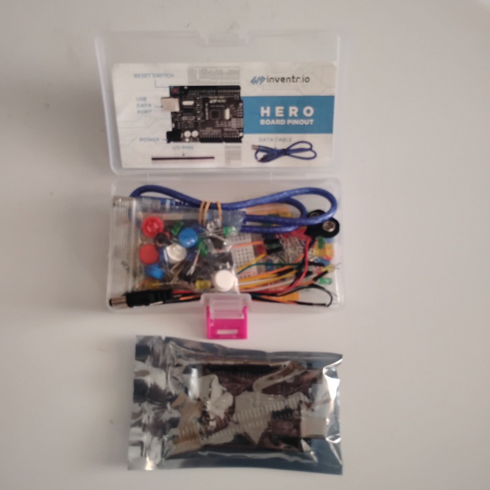 Inventr.Io Hero Starter Kit – Introduction Training (Sealed Board)