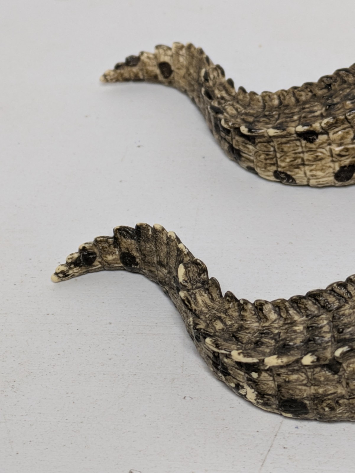 Lot 2 Schleich 7″ Crocodile D-73527 Animal Figure 2014 Movable Jaws AM Limes 69