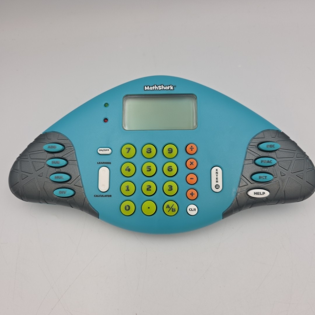 Educational Insights MathShark Electronic Learning System for Ages 8-11 Years
