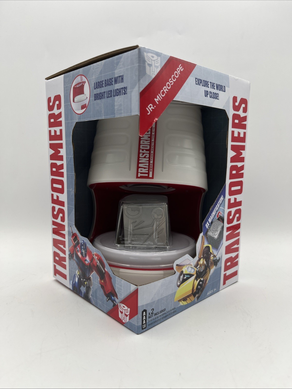 Transformers Jr. Lighted Microscope 8X Magnification – READ