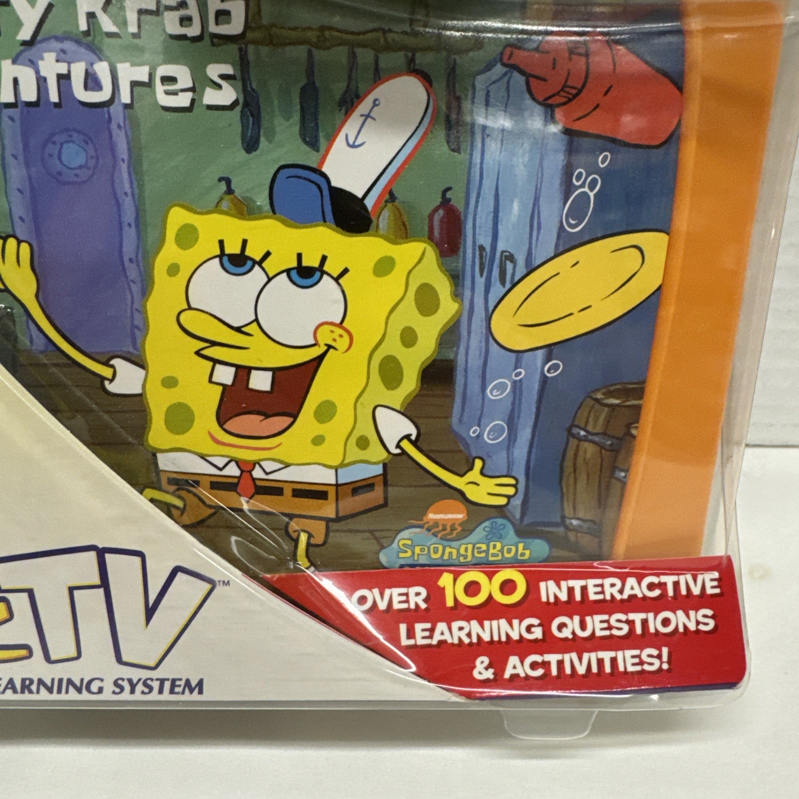 Fisher-Price InteracTV DVD – SpongeBob SquarePants Krusty Krab Adventures NEW