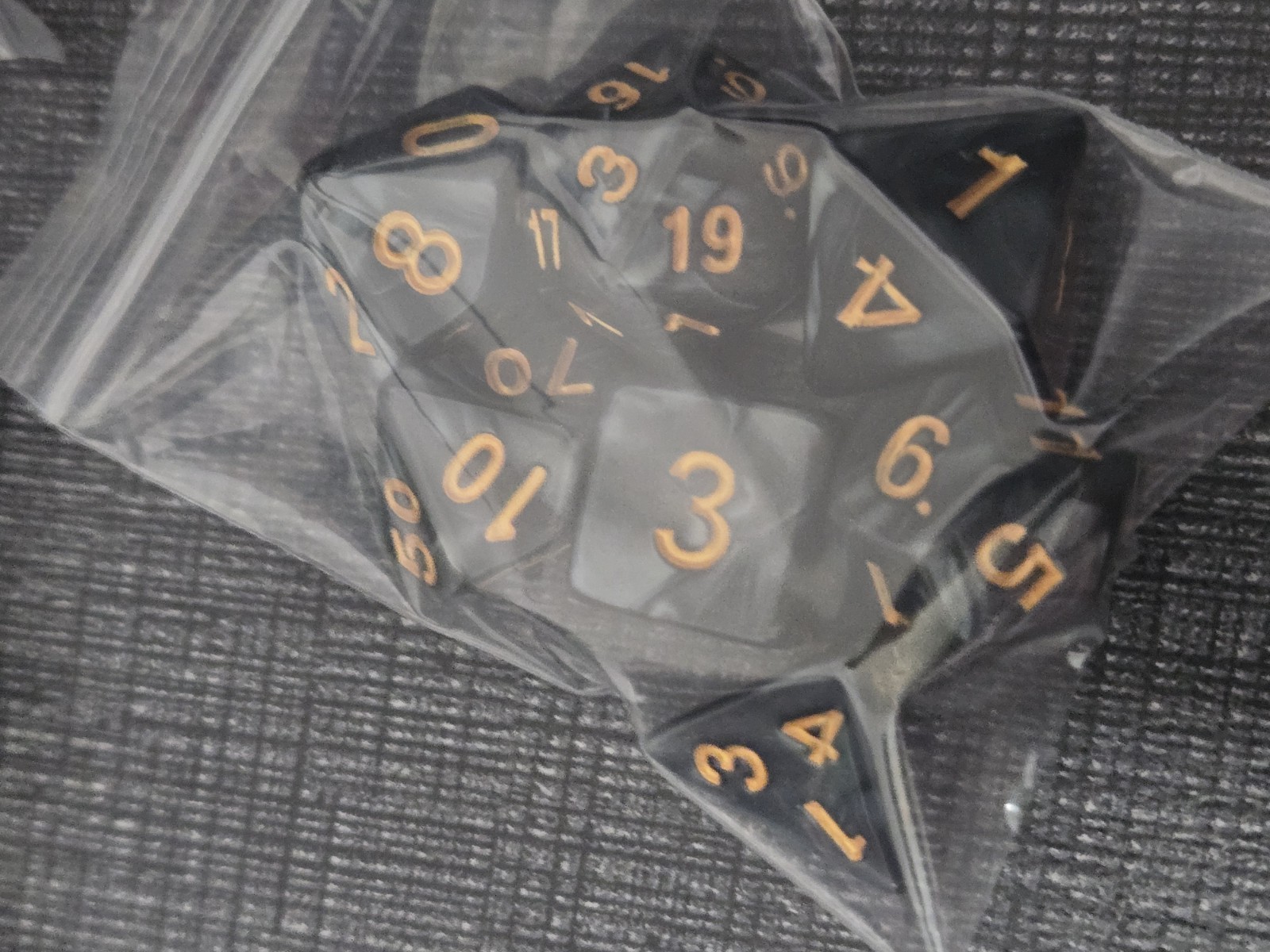 Mixed Lot Polyhedra Dice For Game Playing