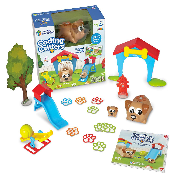 NEW Learning Resources Screen Free Preschool Coding Critters STEM Skills Ranger