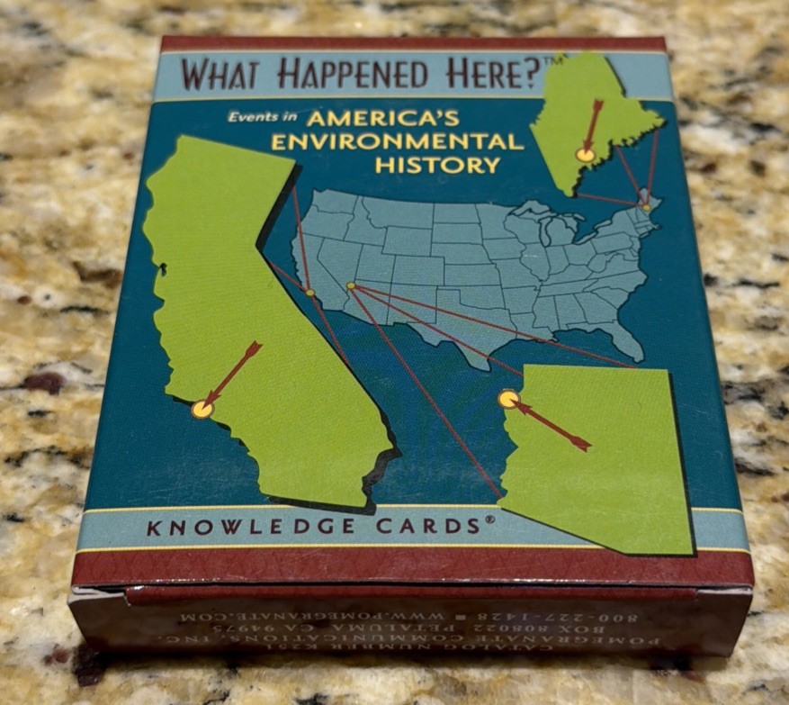 What Happened Here? Knowledge Cards-America’s Environmental History NEW