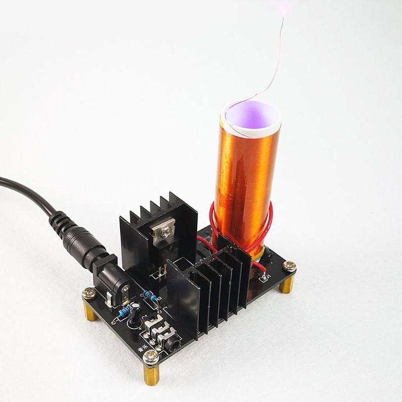 Unassembled Mini Tesla Coil Music DIY Uses Tesla Coil Kit For Music Fans os67