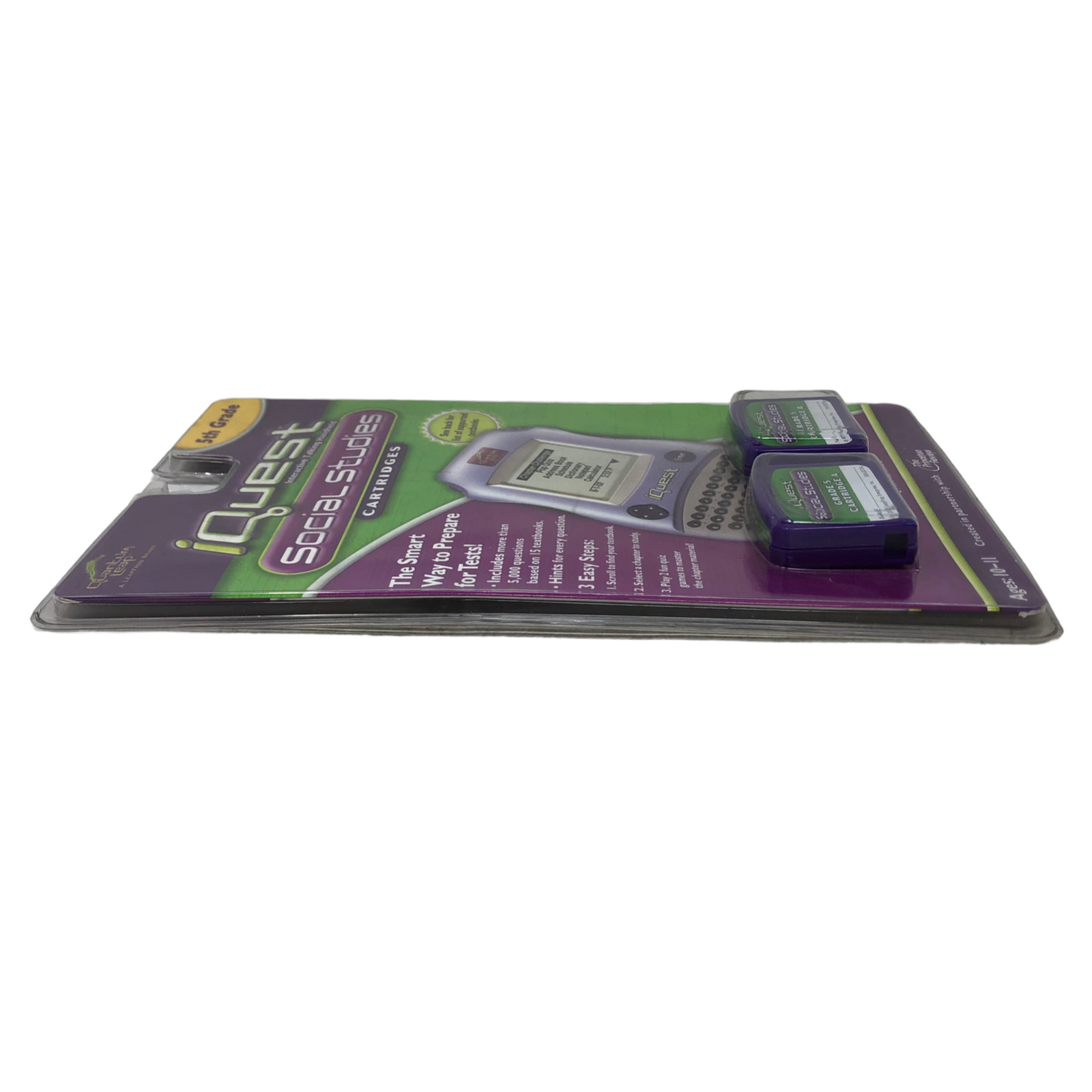 NIP Quantum Leap Frog iQuest Social Studies 5th Grade Cartridges A B