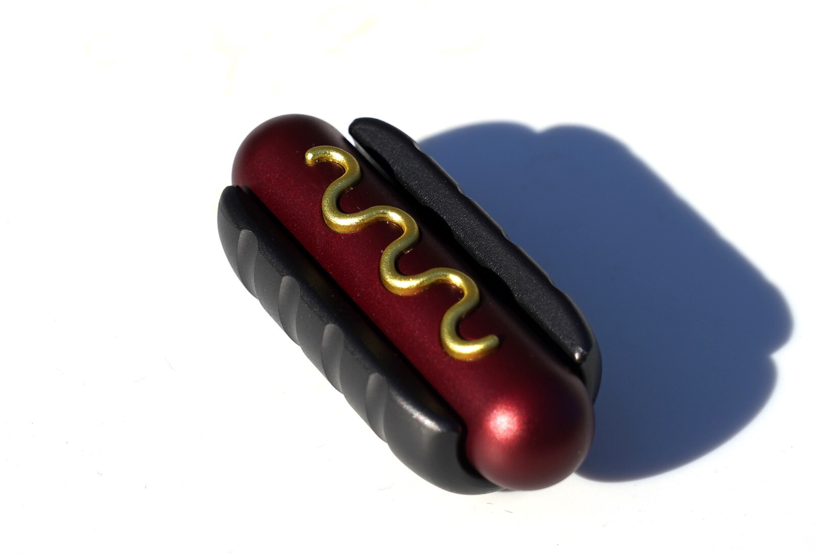 Magnetic Metallic Stress Relief EDC Fidget Hotdog Haptic Slider