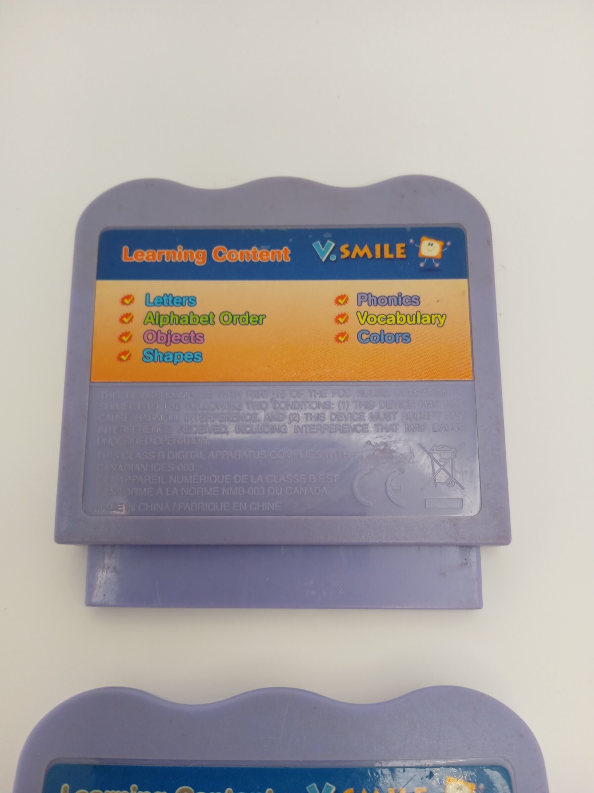 VTech V.SMILE Learning System Shrek Dragons Tale & Alphabet park adventure used