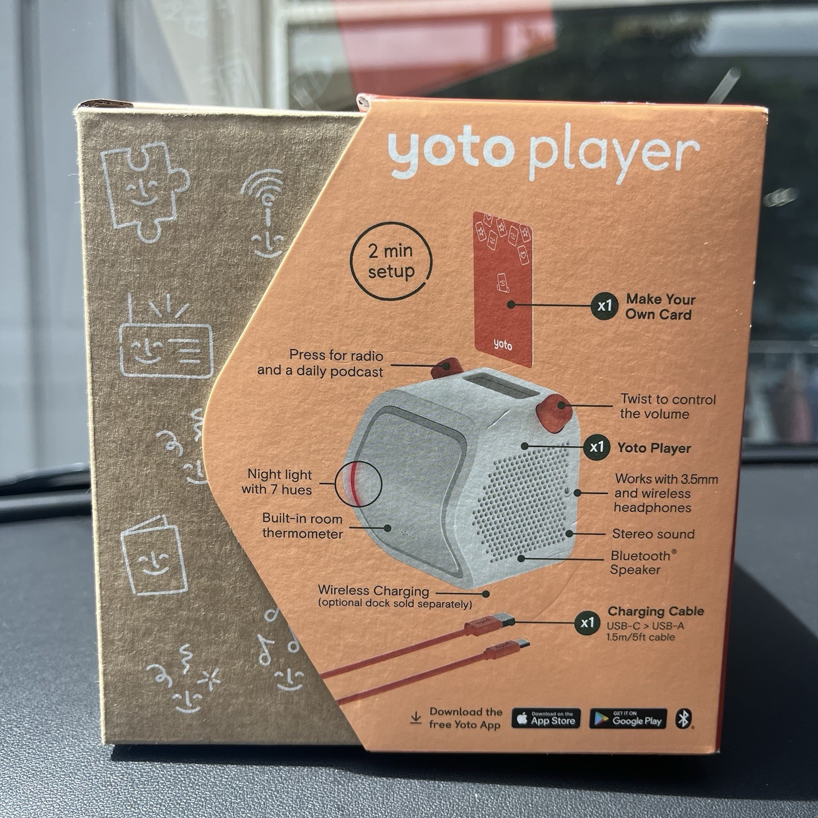 Yoto Player 3rd Gen Kids Audio Smart Speaker Radio Story Player Brand New