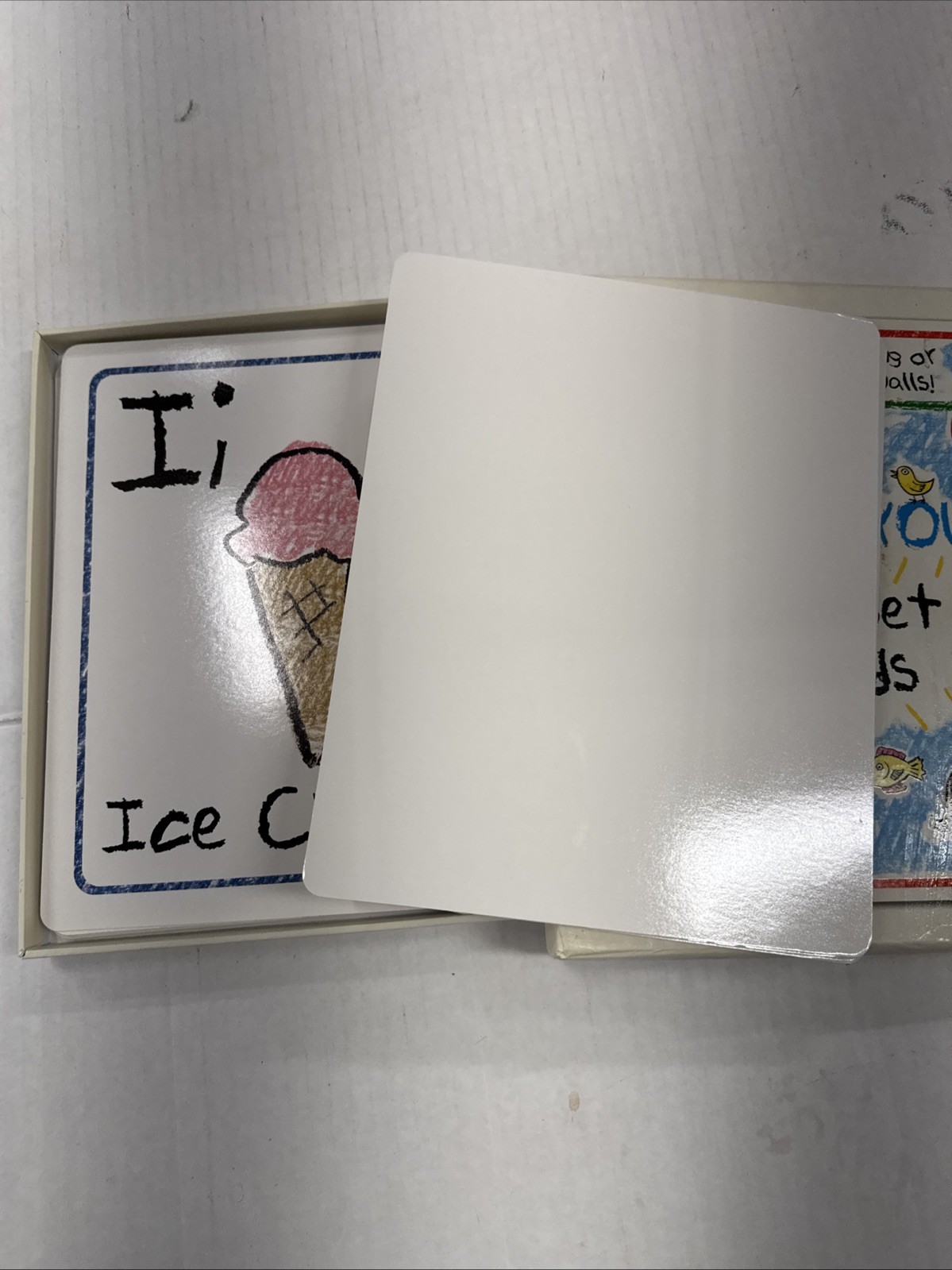 Alphabet Cards 26 Cards 8 x 10 Framing Displaying I Love You; Modern Publishing