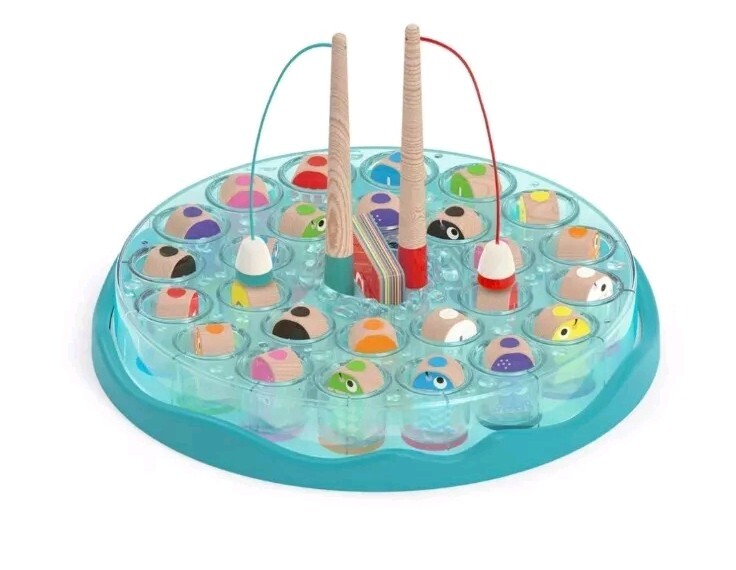 Kindergarten Alphabet Educational Spelling Letters Fishing Game For Kids New