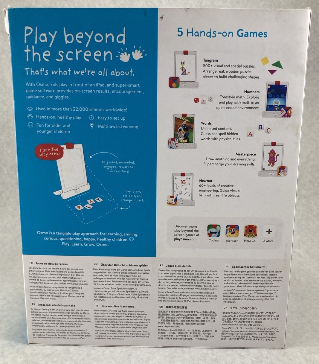 Osmo Genius Kit Gaming Kids Education System for iPad – Multicolor