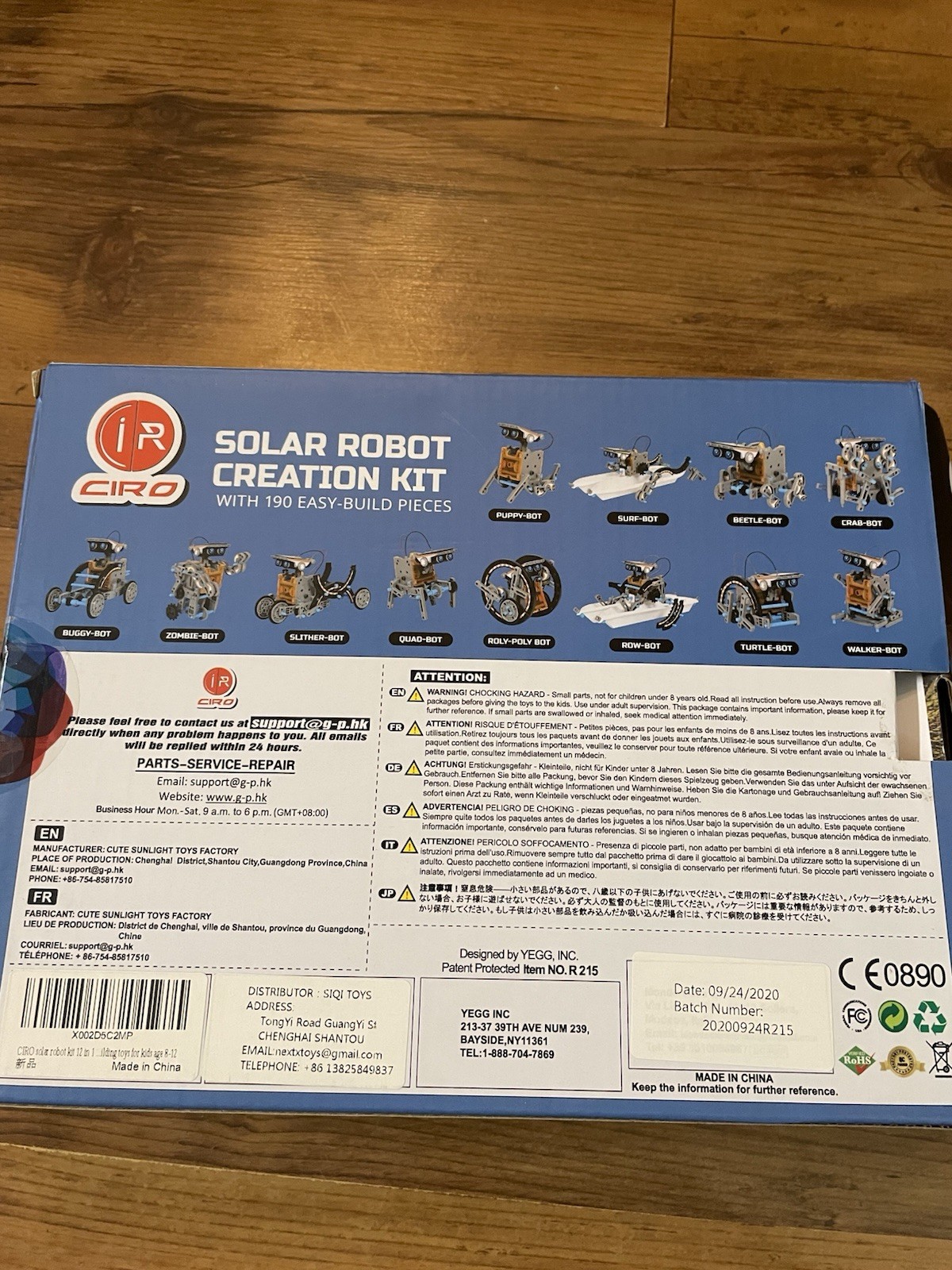 Solar Robot Creation Kit Lot of 2 New In Box Ages 8 and Up