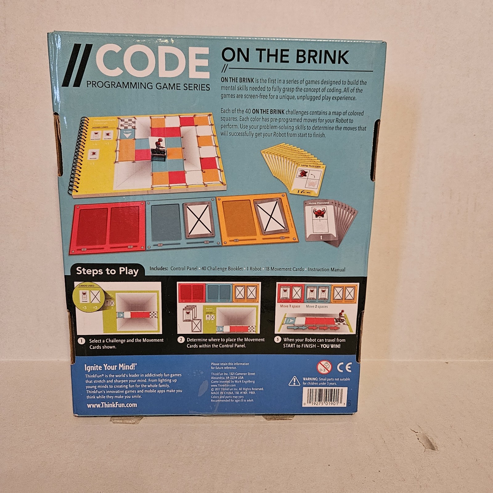 Code Programming Game Series ON THE BRINK Core Coding Concept Thinkfun