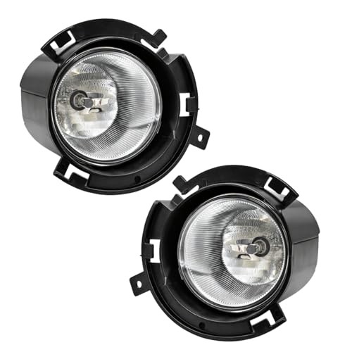 Fog Lights Compatible With 2011 2012 2013 Durango Front Bumper Lamps Assembly