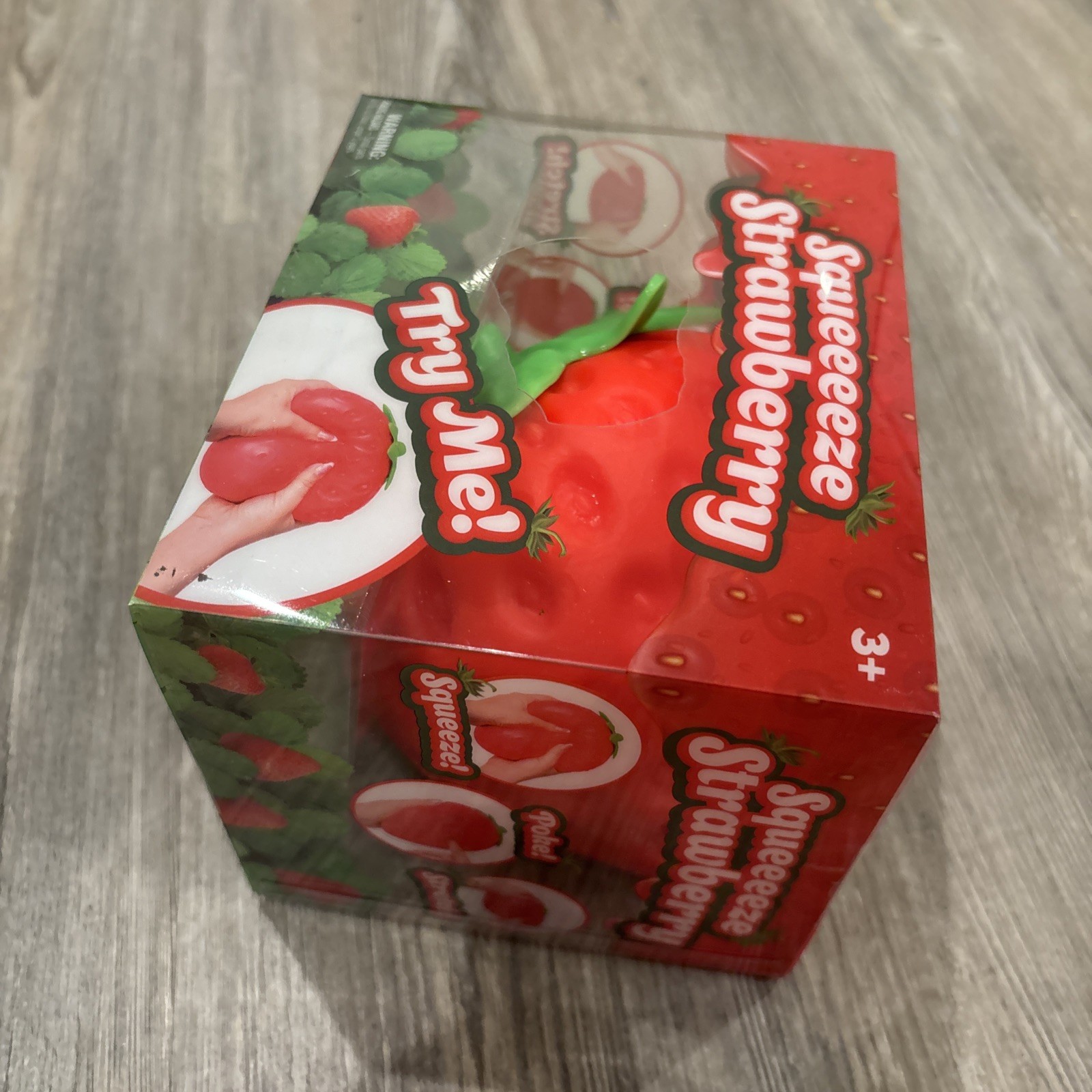 REAL VIRAL TOYMENDOUS Strawberry SunnyDays Squishy Large Stress Relief Toy NEW!
