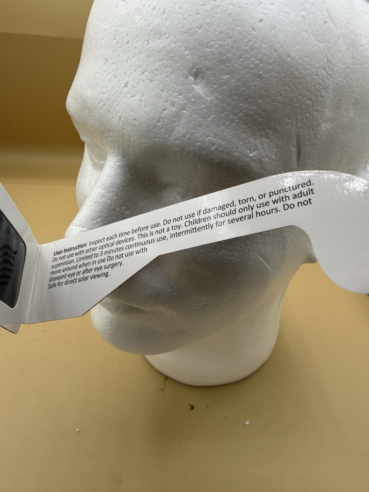 Solar Eclipse Glasses ISO & CE Certified – ISO 12312-2: 2015