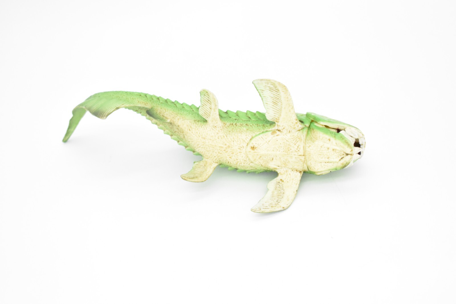 Dunkleosteus, Prehistoric Fish Dinosaur, Realistic Rubber Model Hand Painted Toy